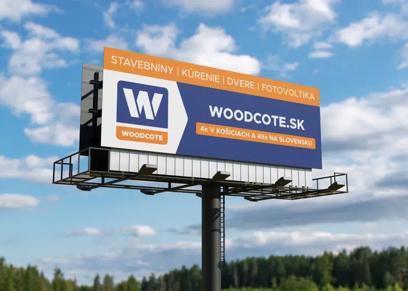 Billboard kampaně Woodcote